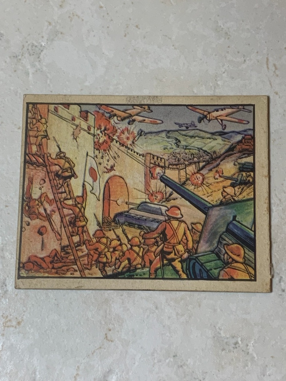 Vintage 1938 Horrors of War card #38